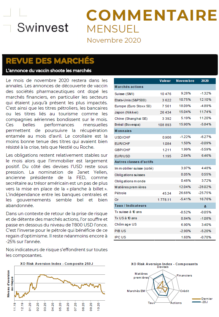 Image Commentaire mensuel novembre 2020