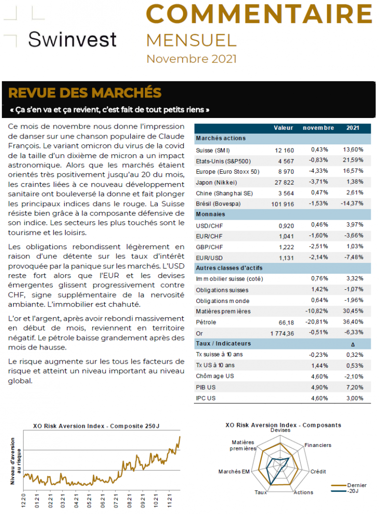 Image Commentaire mensuel novembre 2021