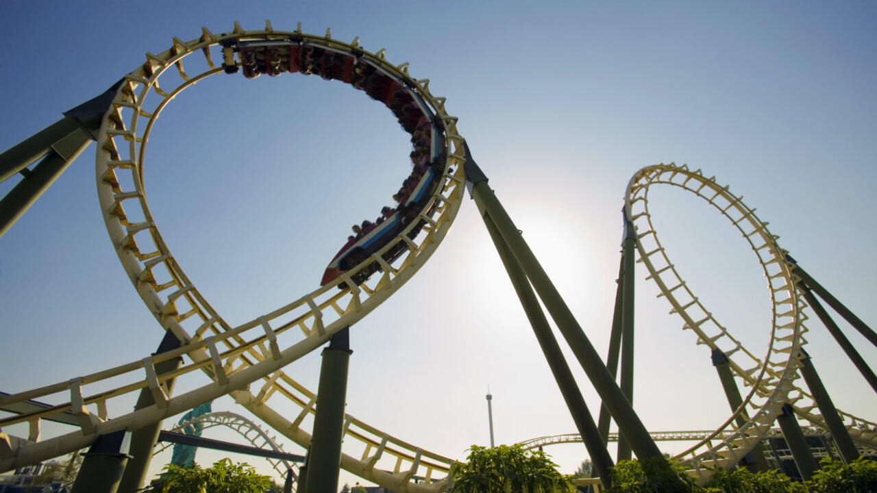 Image Les march&eacute;s financiers sur une montagne russe